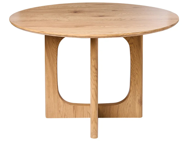 Dining Table Light Brown 120 cm 120 cm Alayaa