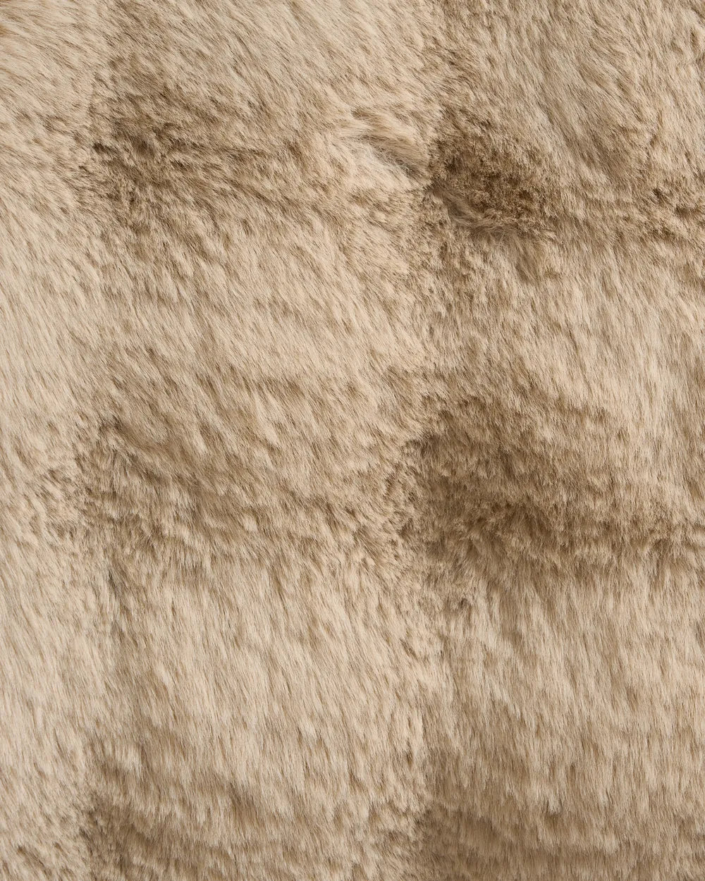 Armchair Faux Fur Beige Smelda