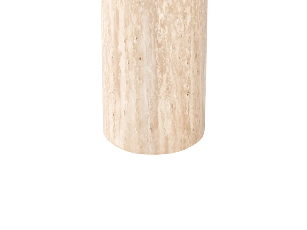 Coffee Table 52 cm 89 cm Travertine Effect Kopelynn