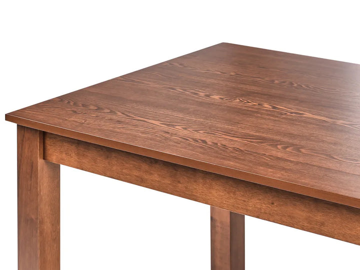 Extending Dining Table Dark Ash Wood 160/240 cm 90 cm Diehl