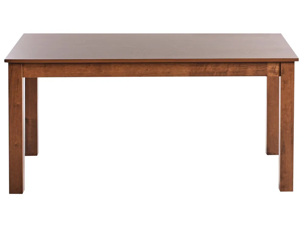 Extending Dining Table Dark Ash Wood 160/240 cm 90 cm Diehl
