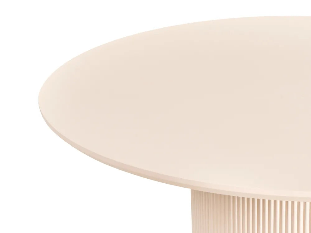 Dining Table Light Beige 120 cm 120 cm Actrice