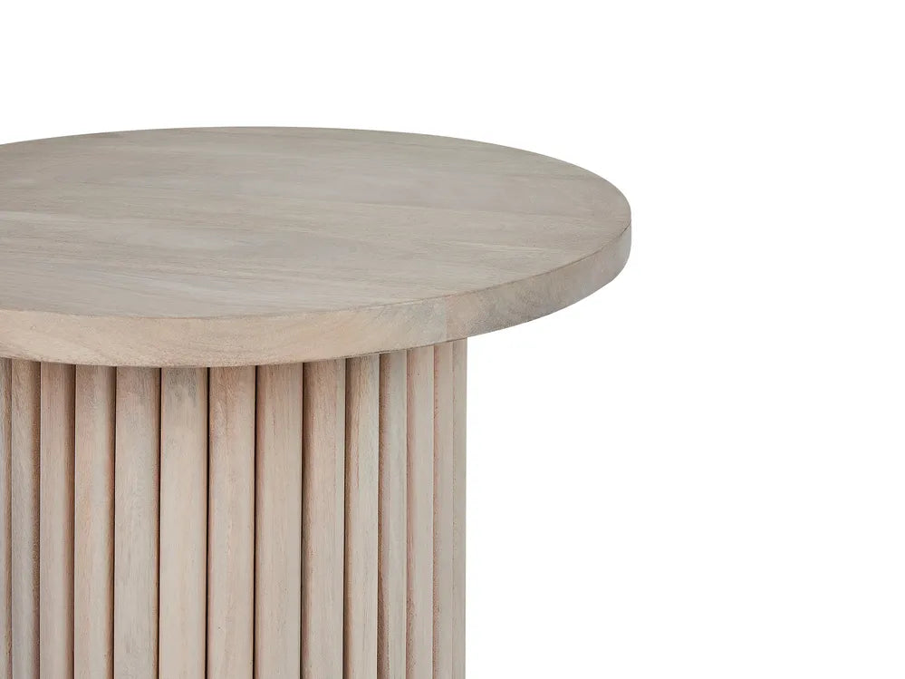 Coffee Table Mango Wood Light Brown Amett