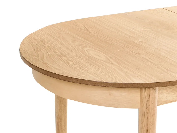 Extending Dining Table Light Ash Wood 180/220 cm 90 cm