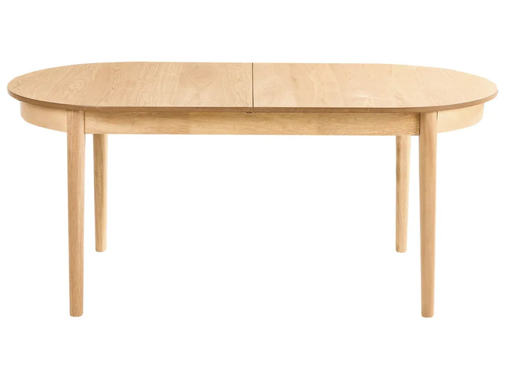 Extending Dining Table Light Ash Wood 180/220 cm 90 cm