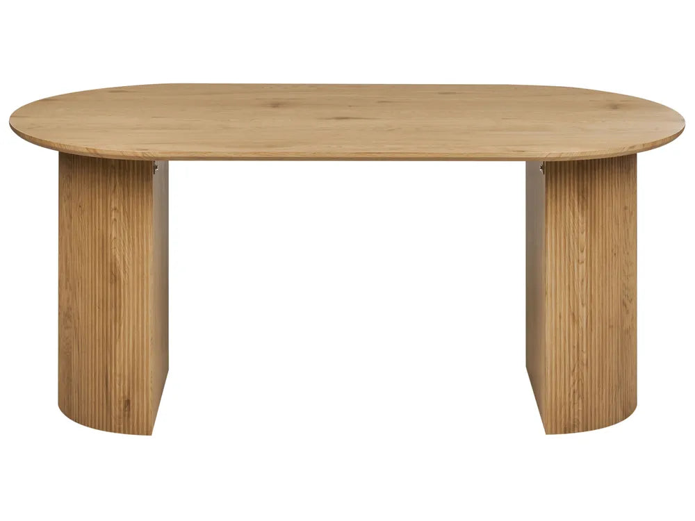 Dining Table Light Brown 180 cm 90 cm Dilaver