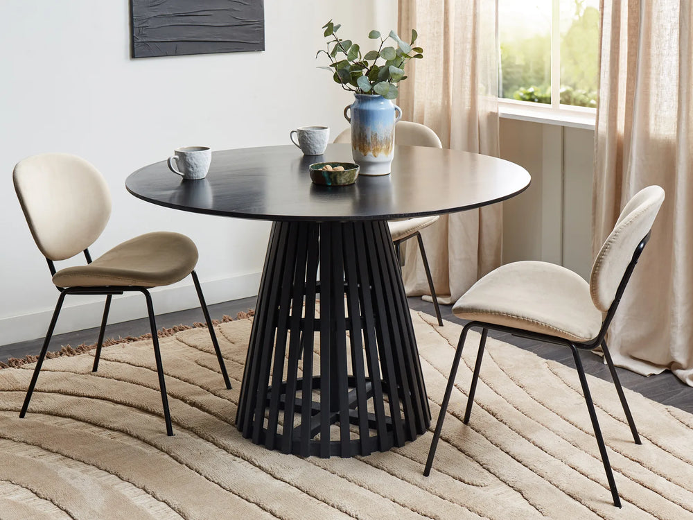 Round 120 cm dining table