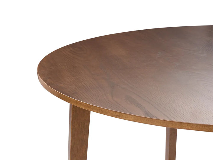 Wooden table with a white background