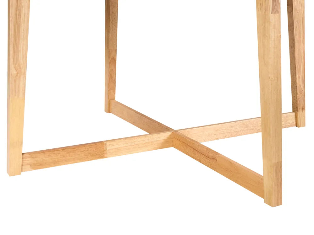 Dining Table Light Oak 140 cm 140 cm Euclid