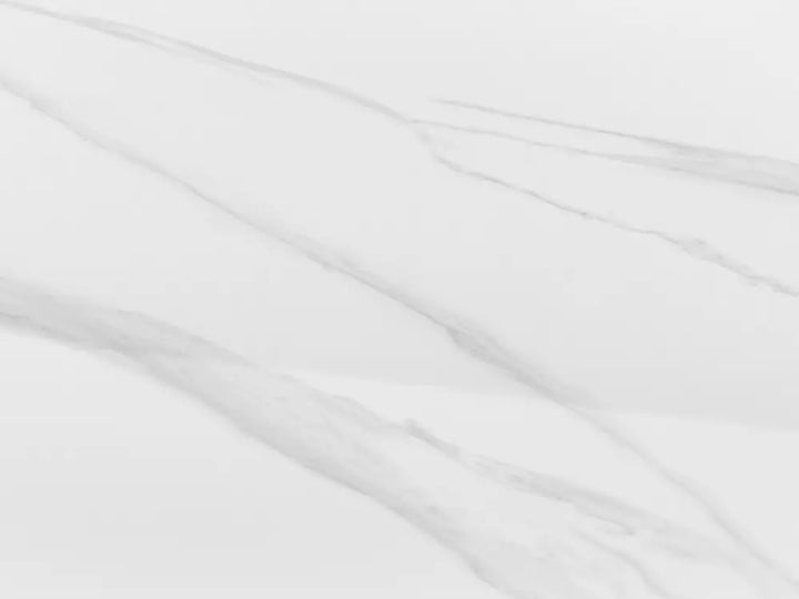 Dining Table White Marble 120 cm 120 cm Sherpa