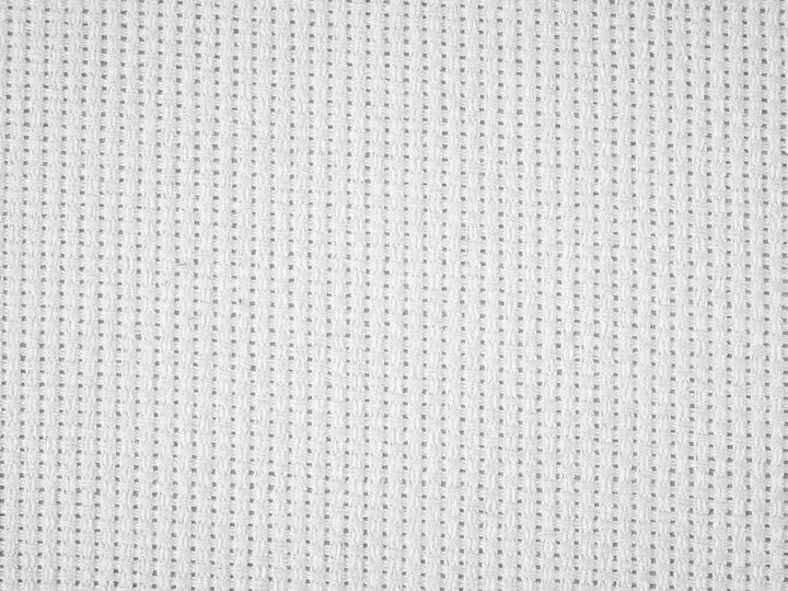 Sofa 3 Seater Fabric White Ambert