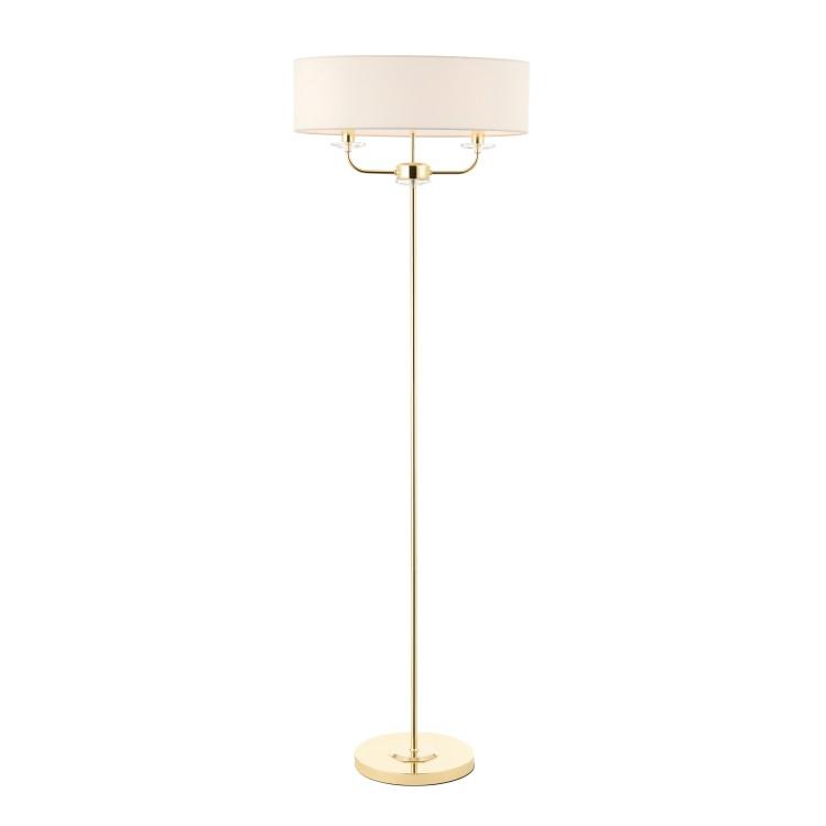 Korman Floor Lamp Brass