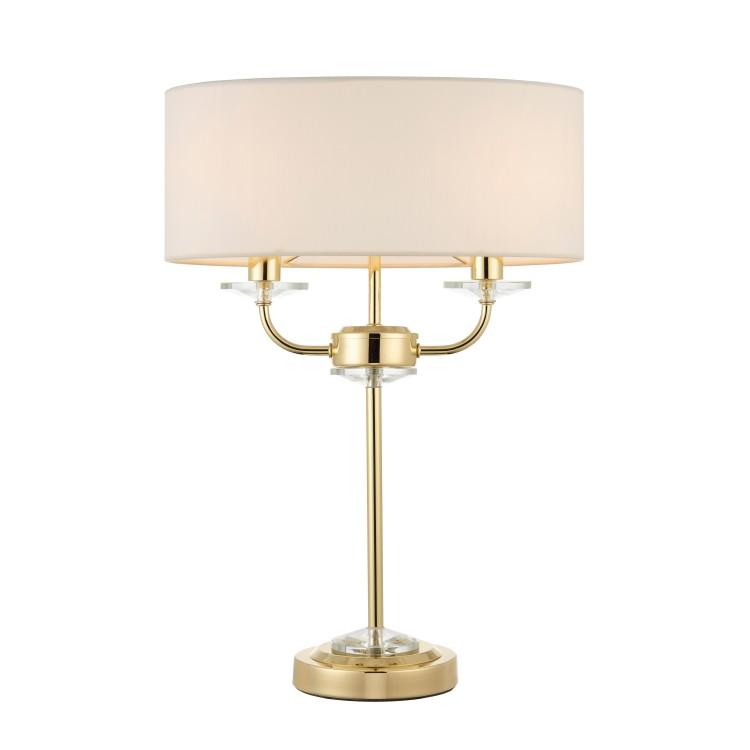Nixon Table Lamp Brass