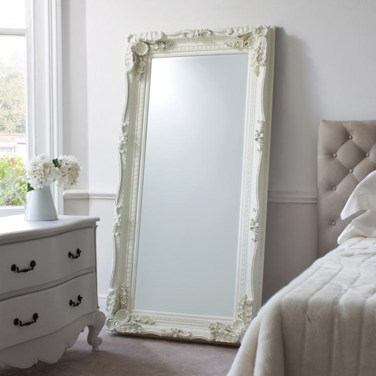 Dorset Mirror White