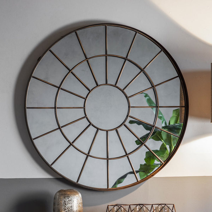 Seeger Round Mirror