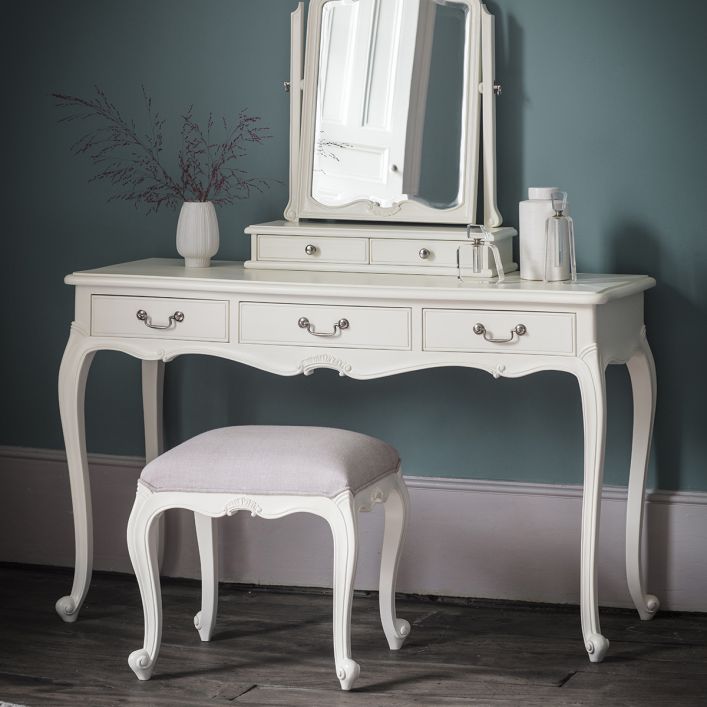 Vanilla White Dressing Table Minier