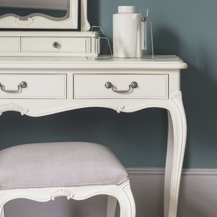 Vanilla White Dressing Table Minier