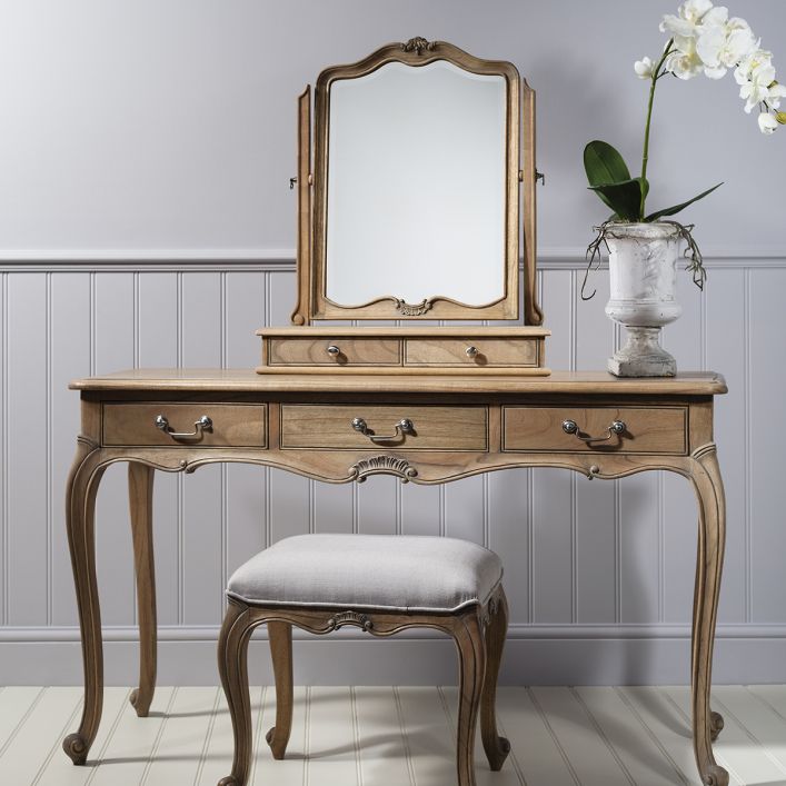 Weathered Dressing Table Mirror Minier