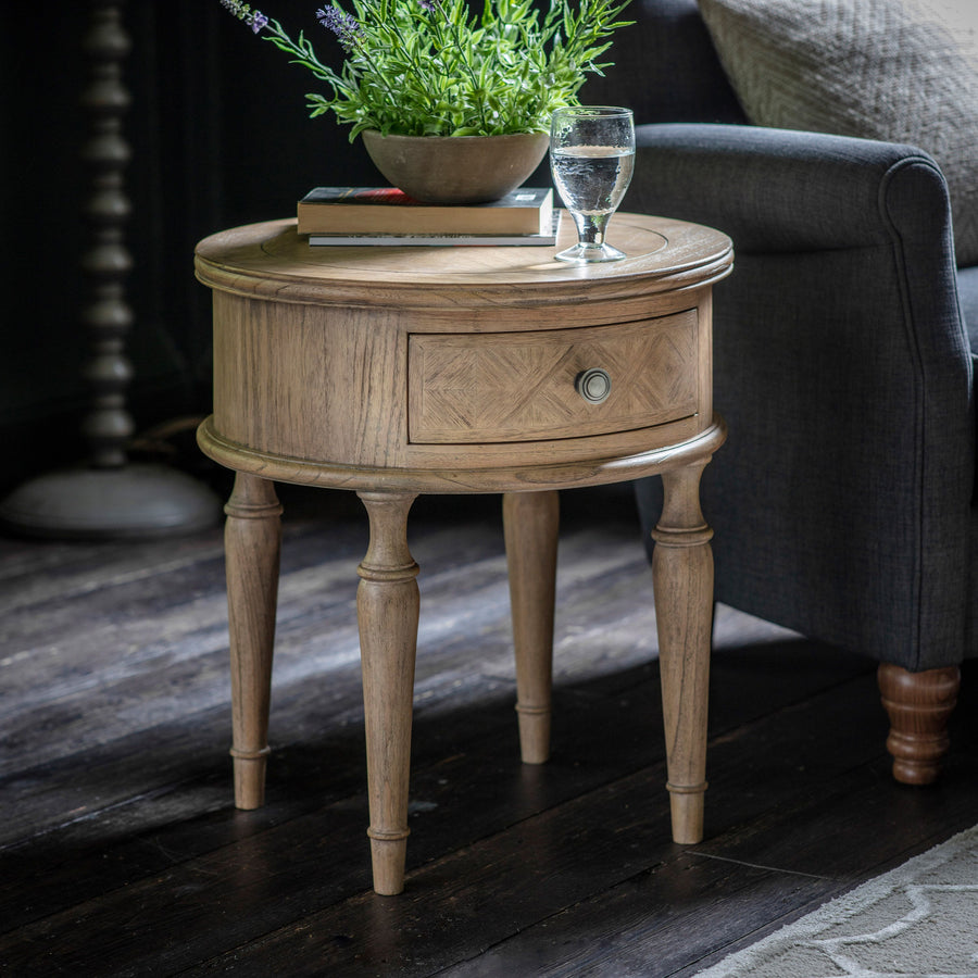 Mustique 1 Drawer Side Table