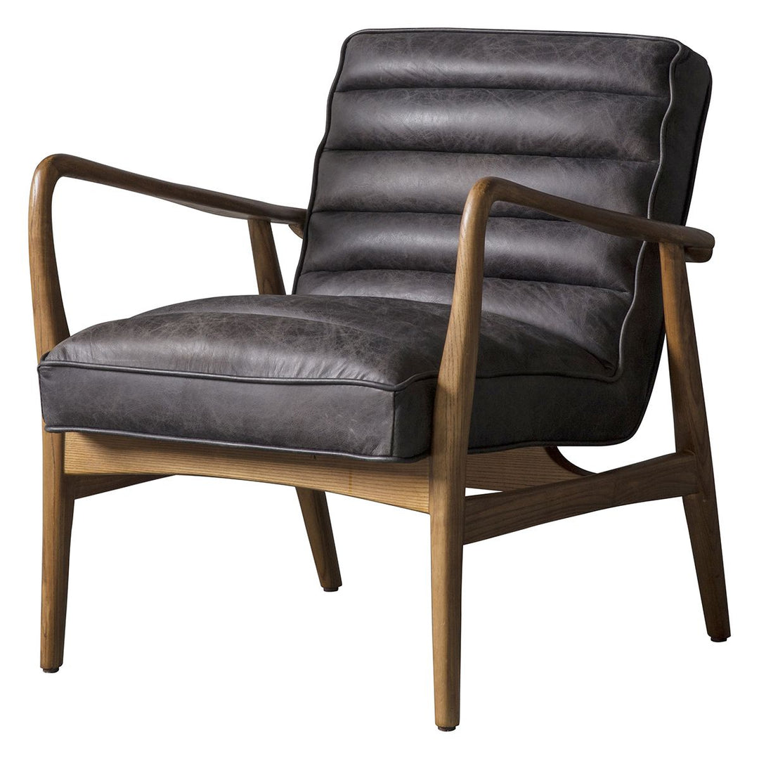 Antique Ebony Armchair Adria