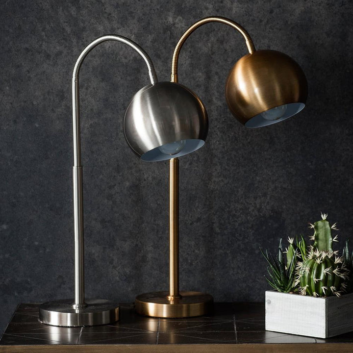 Balin Arched Table Lamp Bronze