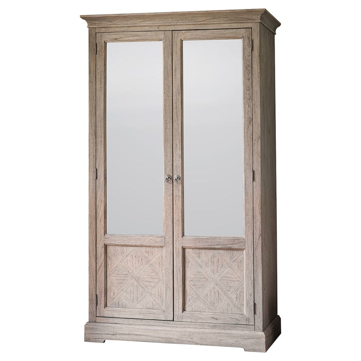 Two Mirror Door Wardrobe Gylla