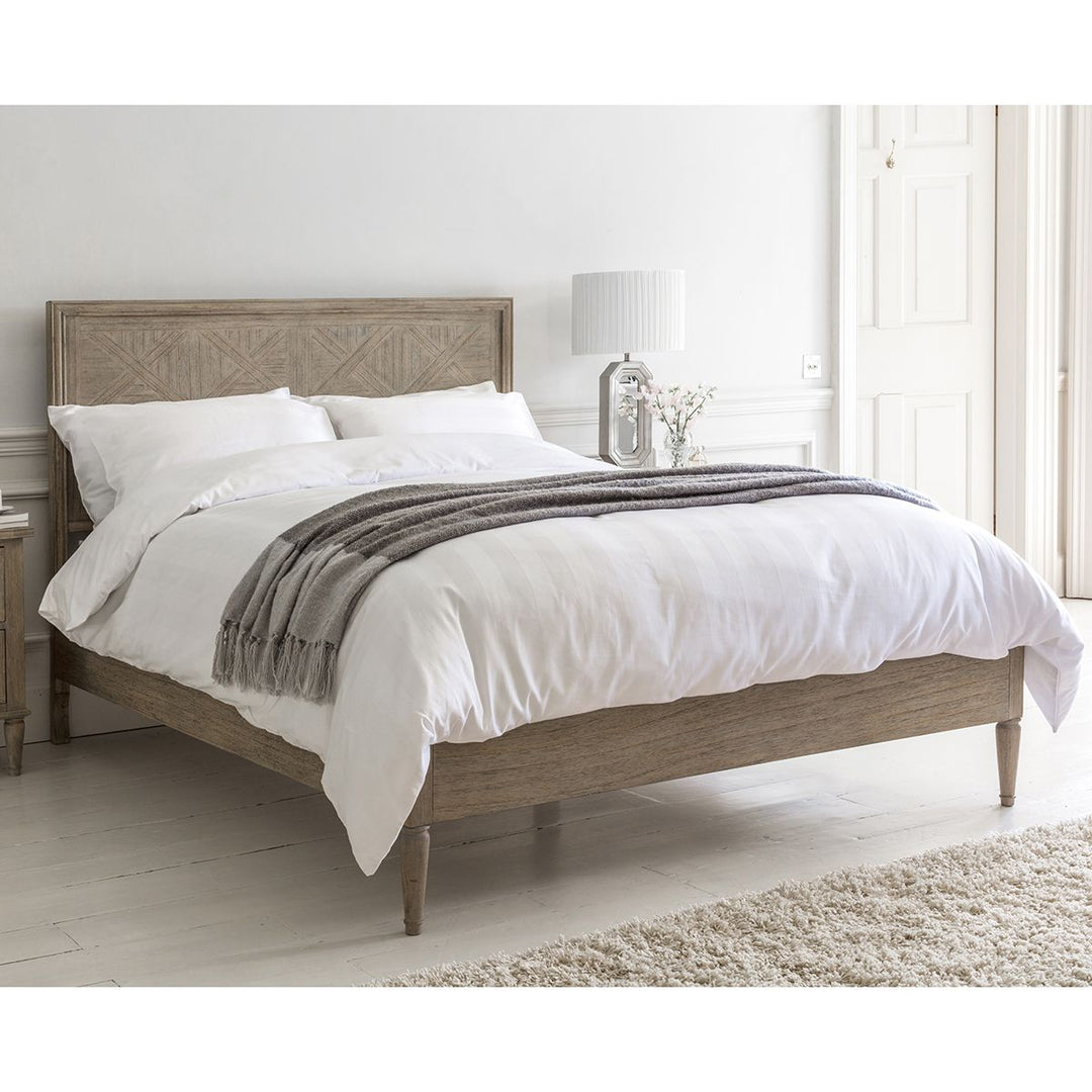 Mustique French Colonial Mindy Wood Bed Super King Size