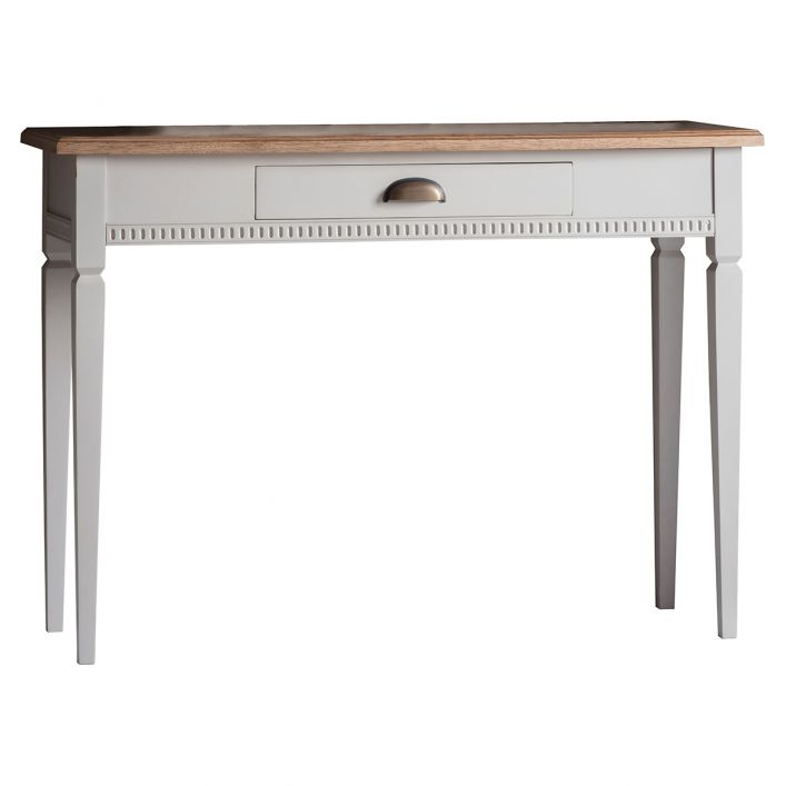 Taupe One Drawer Console Table Rhiannon
