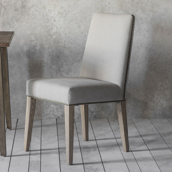 Dining Chair Linen Set of 2 Beavy