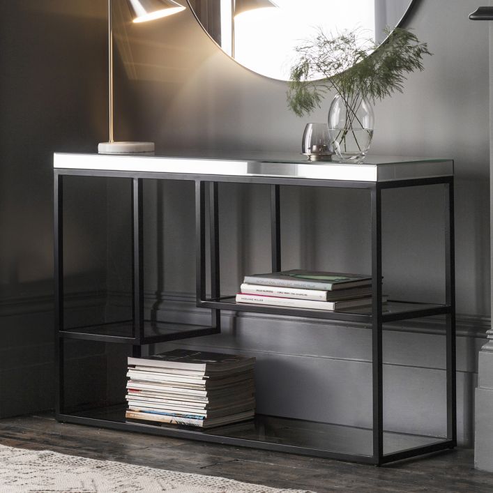 Black Console Table Neligh