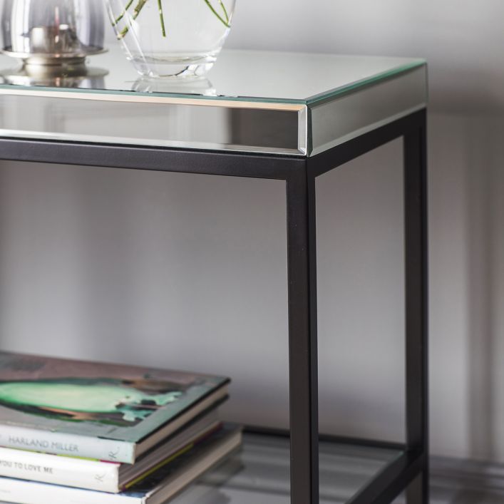 Black Console Table Neligh