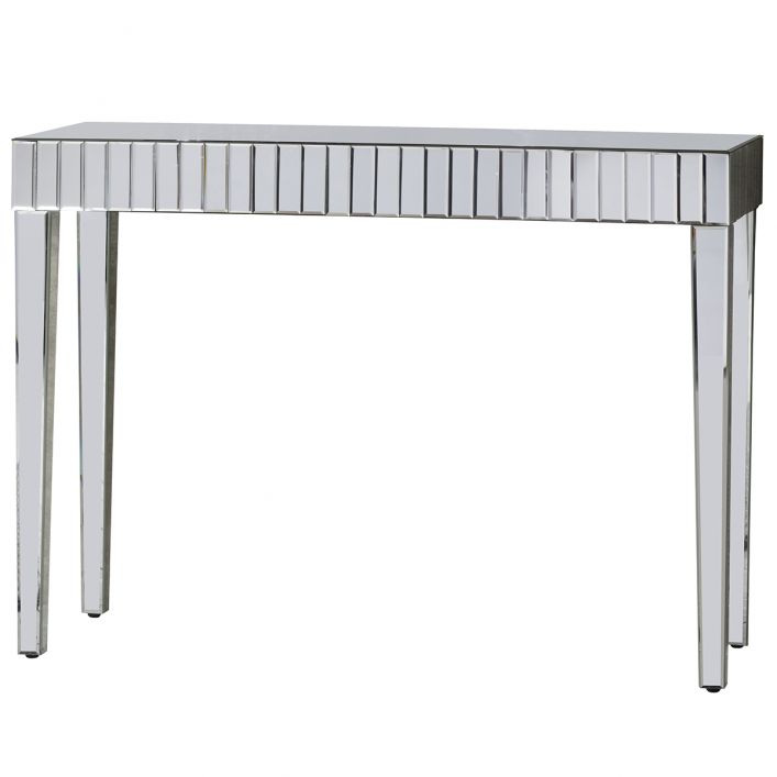 Beyer Mirrored Console Table