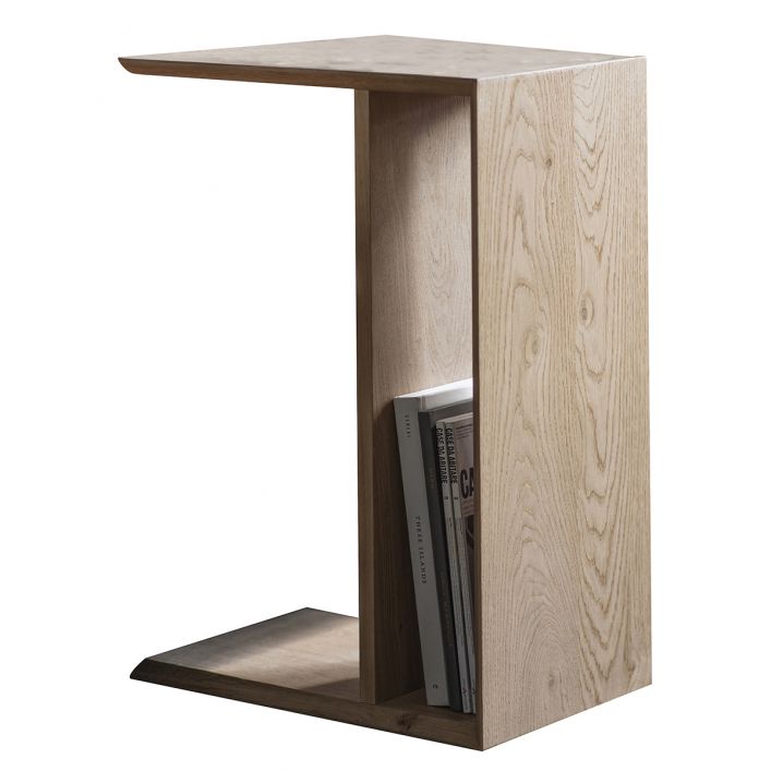 Super Oak Side Table Luna