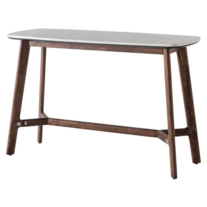 Oden Marble Top Console Table