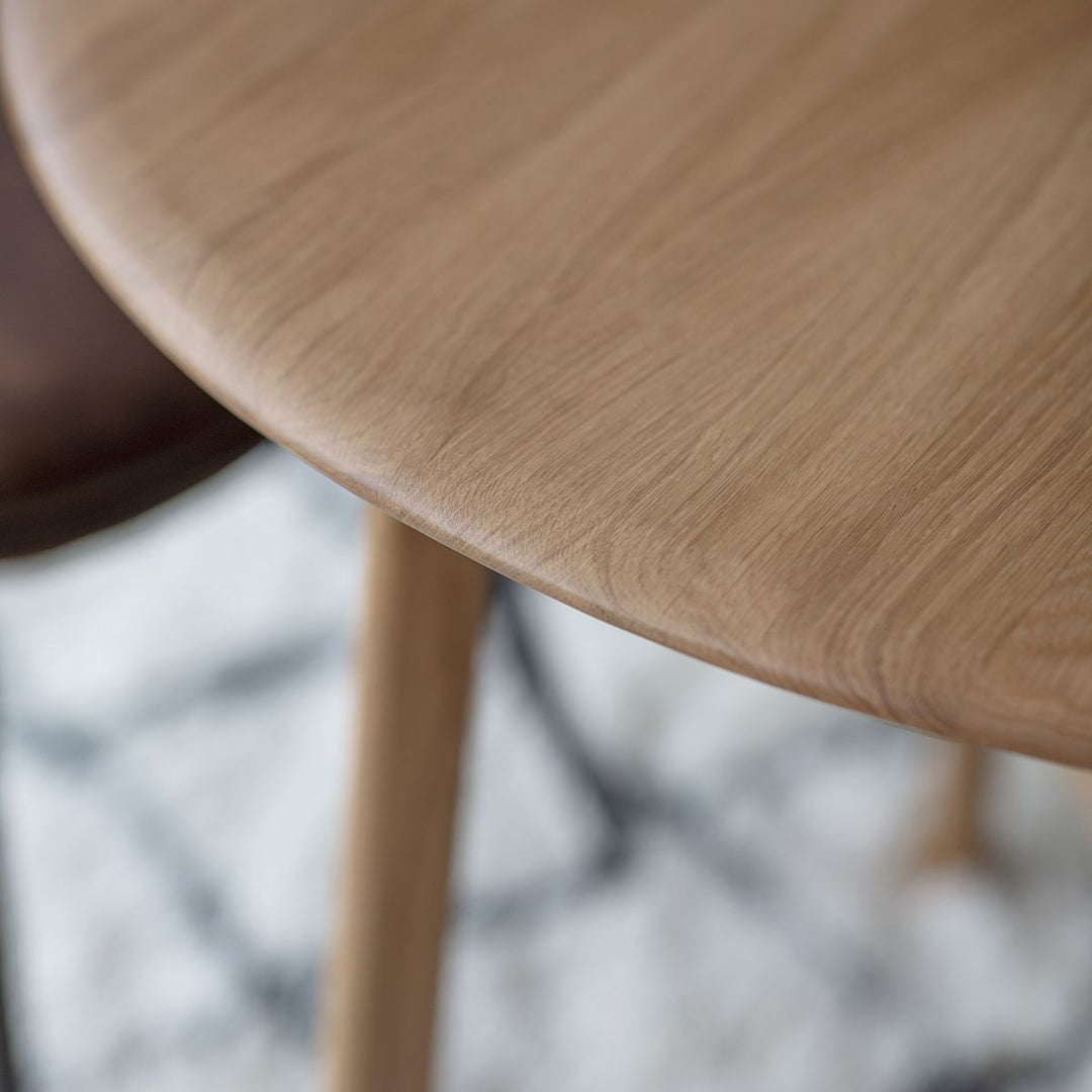 Madrid Oak Round Dining Table