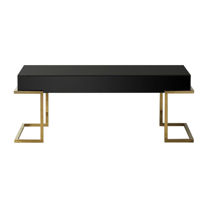 Black Mirrored Coffee Table Kendriel