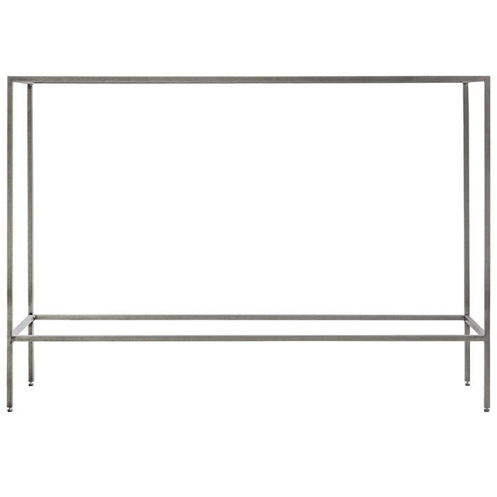 Iron Silver Console Table Finlay