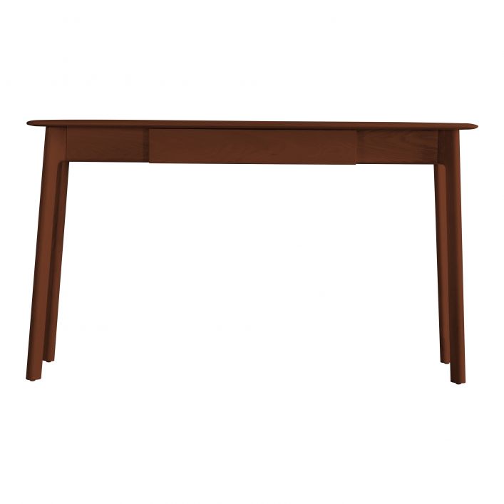 Dark Oak One Drawer Desk Braxton