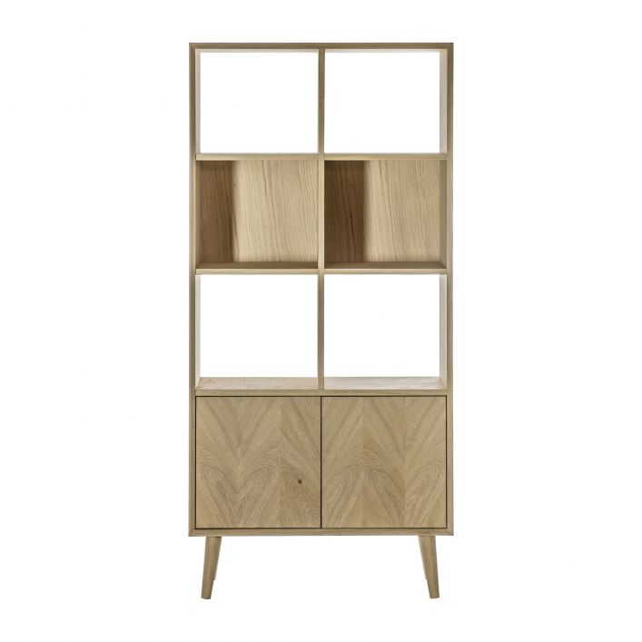 Two Door Open Display Cabinet Luna