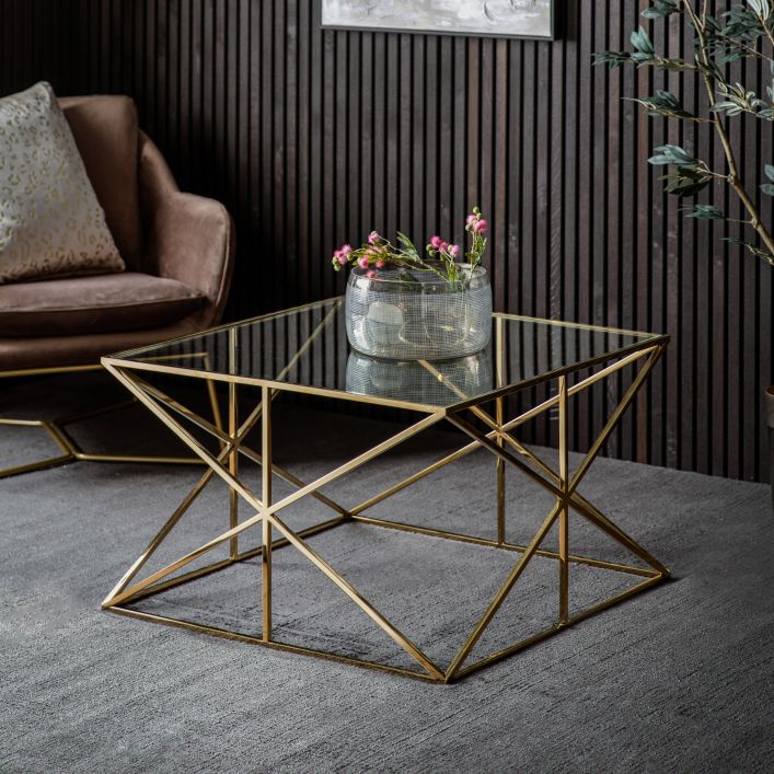 Gold Coffee Table Shameka