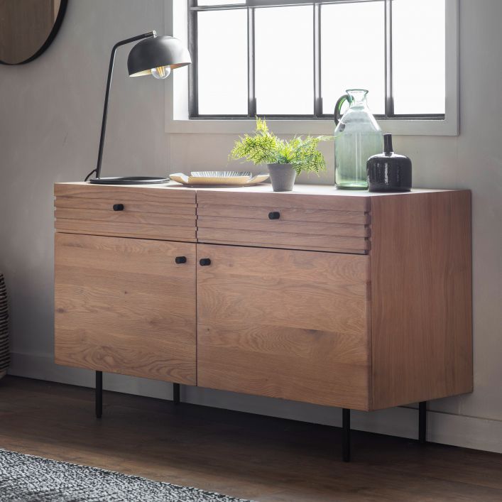 Okayama 2 Drawer 2 Door Sideboard