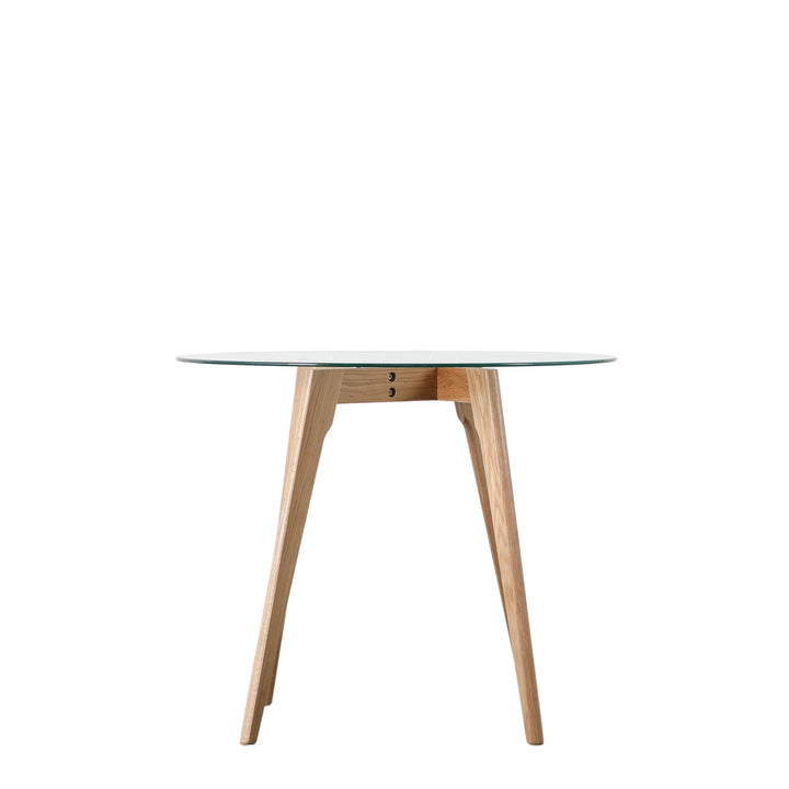 Blair Round Dining Table in Oak