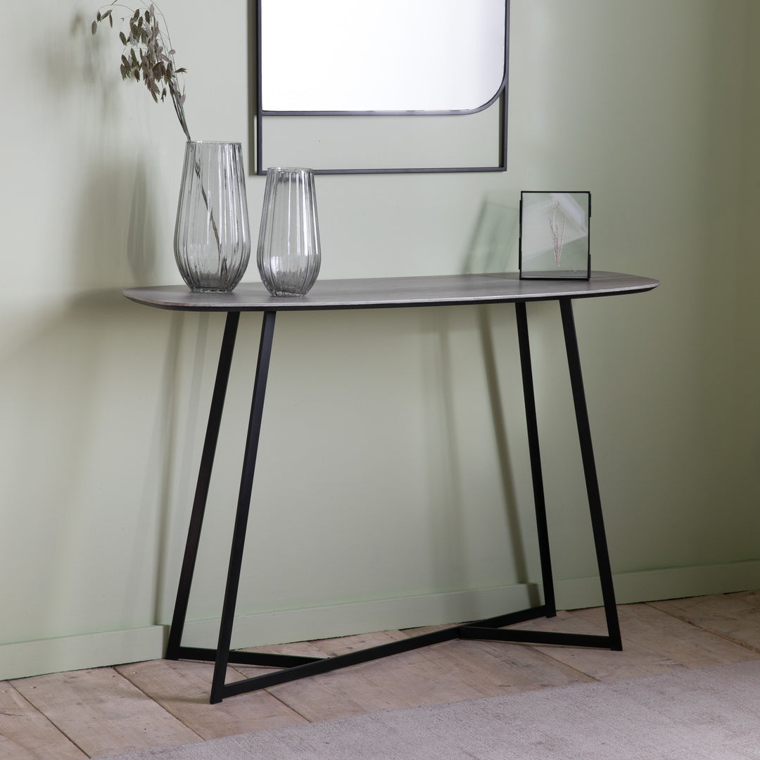 Console Table Light Oak Daytwon