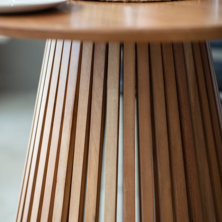 Slatted Dining Table Kamile