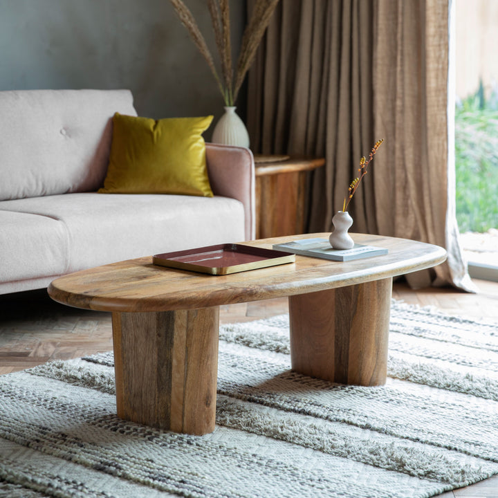 Mango Wood Coffee Table Mako