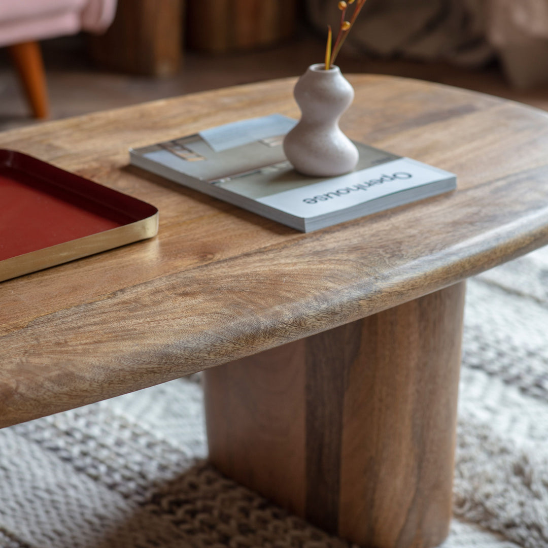 Mango Wood Coffee Table Mako