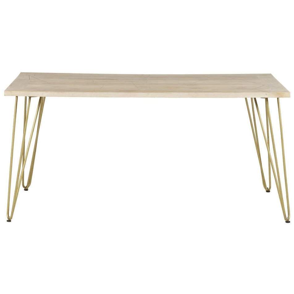 Light Gold Dining Table