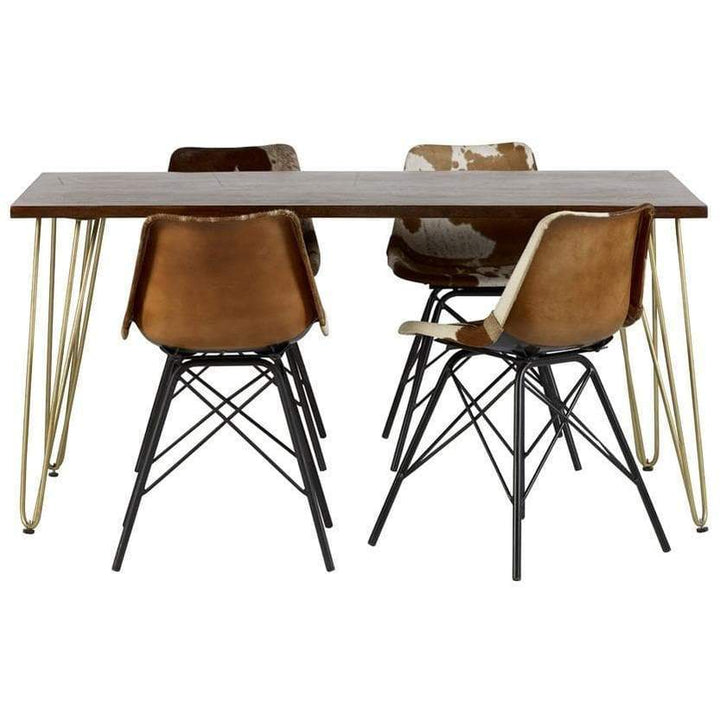 Dark Gold Dining Table