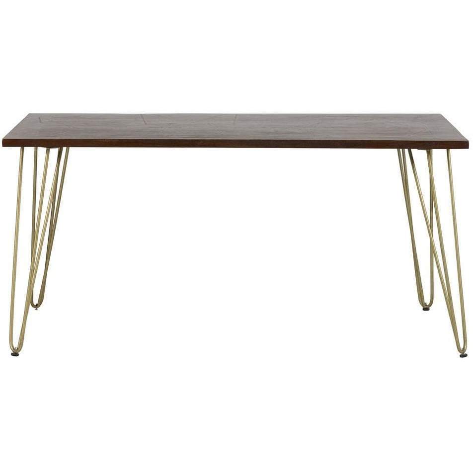 Dark Gold Dining Table