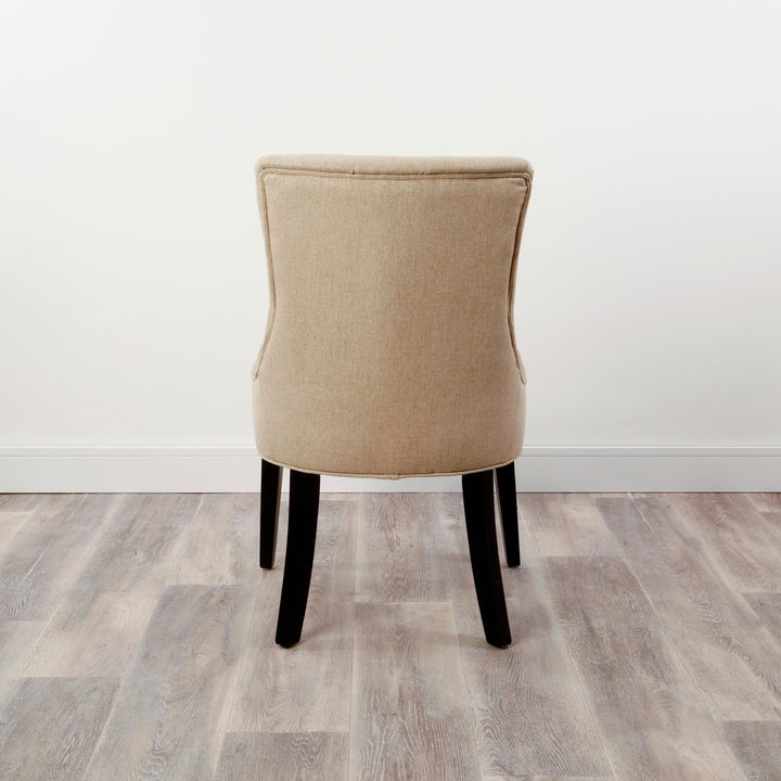 Borowski Beige Textured Dining Chairs